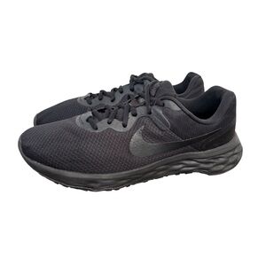 Nike Mens Revolution 6 Next Nature DC3728-001 Blacked Out Running Shoes Sz 9.5